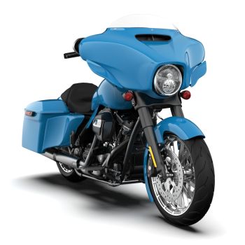 Fastback Blue FULL BODY COLOR SWAP BUNDLE FOR HARLEY DAVIDSON 2014+ STREET GLIDE/ELECTRA STREET GLIDE