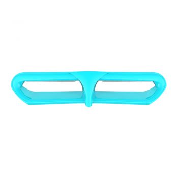 Frosted Teal Batwing LED Vent Trim Insert For 14-Up Harley Street/ Electra Glide, Ultra & Tri-Glide
