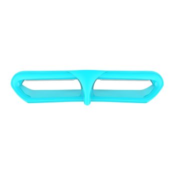 Frosted Teal Batwing LED Vent Trim Insert For 14-Up Harley Street/ Electra Glide, Ultra & Tri-Glide