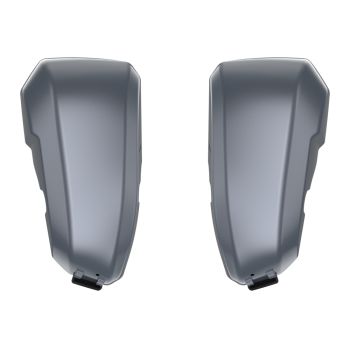 Gauntlet Grey Metallic Lower Fairings for Harley 14-23 Harley Touring
