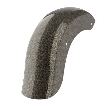 Hard Candy Black Gold Flake Holeshot Performance Rear Fender For Harley Touring