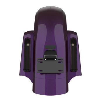 AdvanBlack Hard Candy Mystic Purple Flake CVO Style Rear Fender System For 2014-2019 Harley Davidson Touring Models