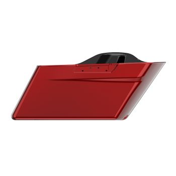 Heirloom Red Fade Standard Non-Stretched Saddlebag Bottoms for Harley Davidson 2014+ Touring