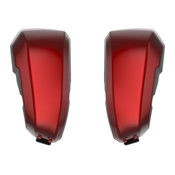 Heirloom Red Fade Lower Fairings for Harley 14-23 Harley Touring