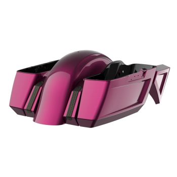 Hi-Fi Magenta Holeshot Chopped Bagger Kit for '14-'23 Harley Touring