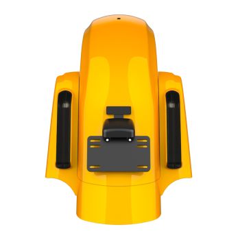 Advanblack Color Matched CVO Style Rear Fender For 2014-2021 Harley Davidson Touring Models-Hightail Yellow Pearl