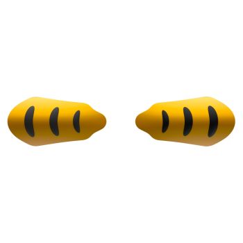 Hightail Yellow Pearl hand guard for Harley Touring & Softails 
