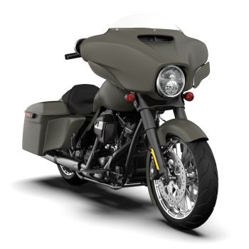Industrial Gray Denim PREMIUM FULL BODY COLOR SWAP BUNDLE FOR HARLEY DAVIDSON 2014+ STREET GLIDE/ELECTRA STREET GLIDE/ULTRA CLASSIC