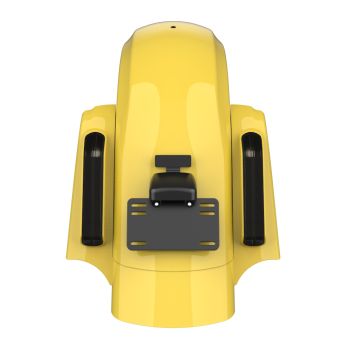 Advanblack Color Matched CVO Style Rear Fender For 2014-2021 Harley Davidson Touring Models-Industrial Yellow