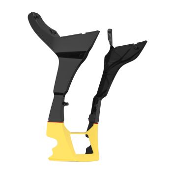 Industrial Yellow Fairing Spoiler Kit for Harley Road Glide 2017-later