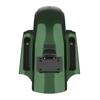 AdvanBlack Kinetic Green CVO Style Rear Fender System For 2014-2019 Harley Davidson Touring Models