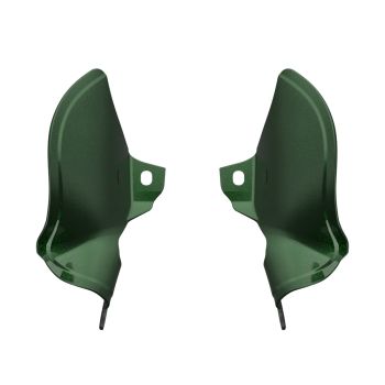 Kinetic Green MID-FRAME AIR DEFLECTORS HEAT SHIELD FOR '18-'23 HARLEY SOFTAIL