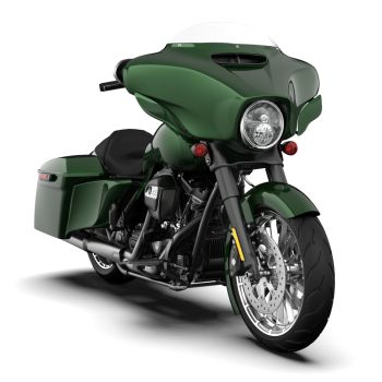 Kinetic Green PREMIUM FULL BODY COLOR SWAP BUNDLE FOR HARLEY DAVIDSON 2014+ STREET GLIDE/ELECTRA STREET GLIDE/ULTRA CLASSIC