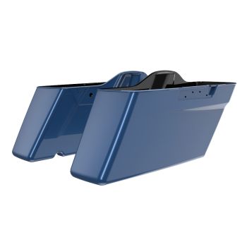 Legend Blue Standard Non-Stretched Saddlebag Bottoms for Harley Davidson 2014+ Touring