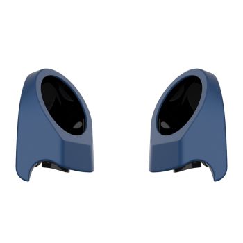 Legend Blue Denim 6.5 Inch Speaker Pods for Advanblack & Harley King Tour Pak