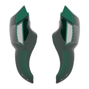 Alpine Green Lower Leg Fairing For Harley 2018+ Softail Low Rider S/ ST, Street Bob