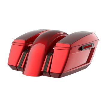 Luxury rich Red Holeshot Chopped Bagger Kit for '09-'13 Harley Touring
