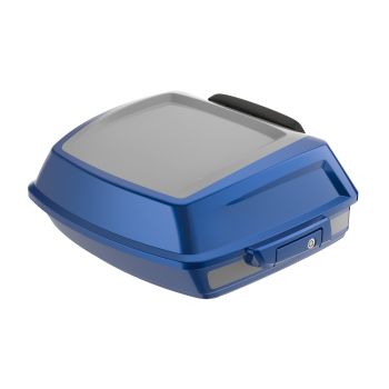 Advanblack Onyx Two Tone Mini Rear Tour Trunk Pack For '97-'26 Harley Touring