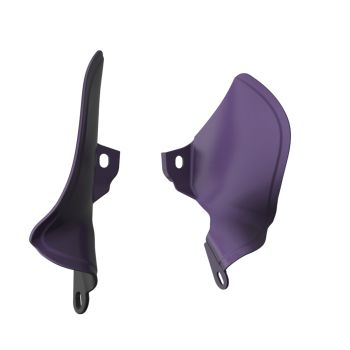 Purple Abyss Denim MID-FRAME AIR DEFLECTORS HEAT SHIELD FOR '18-'23 HARLEY SOFTAIL