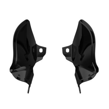 Midnight Firestorm MID-FRAME AIR DEFLECTORS HEAT SHIELD FOR '18-'23 HARLEY SOFTAIL