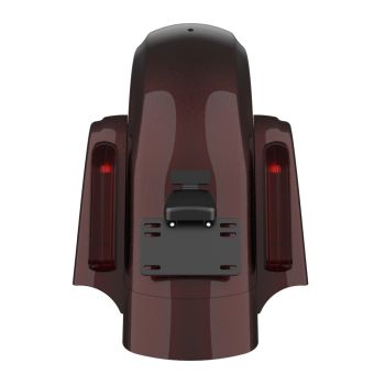 AdvanBlack Merlot Sunglo CVO Style Rear Fender System For 09-13 Harley Davidson Touring Models