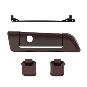 Merlot Sunglo Hinges & Latch kit  For Harley Razor Chopped King Tour Pak