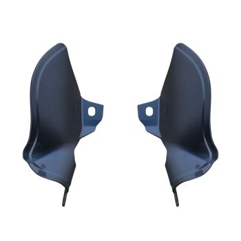 Midnight Blue MID-FRAME AIR DEFLECTORS HEAT SHIELD FOR '18-'23 HARLEY SOFTAIL