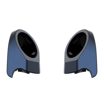 Midnight Blue 6.5 Inch Speaker Pods for Advanblack & Harley King Tour Pak