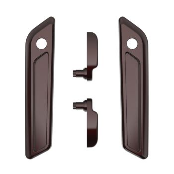 Midnight Crimson Saddlebag Lid Lever & Latch Cover Set Kit For 2014+ Harley Touring