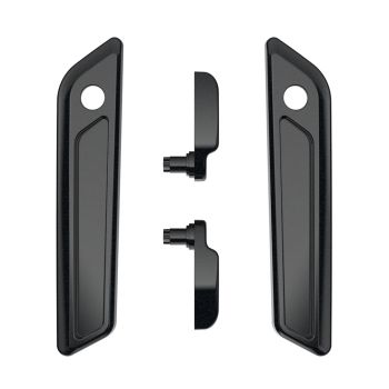 Midnight Pearl Saddlebag Lid Lever & Latch Cover Set Kit For 2014+ Harley Touring