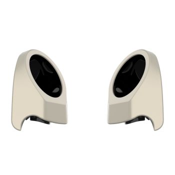 Morocco Gold Pearl 6.5 Inch Speaker Pods for Advanblack & Harley King Tour Pak