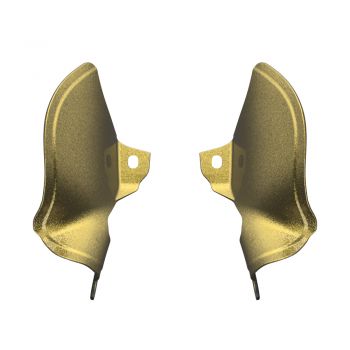 Olive Gold MID-FRAME AIR DEFLECTORS HEAT SHIELD FOR '18-'23 HARLEY SOFTAIL