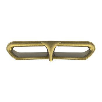 Olive Gold Batwing LED Vent Trim Insert For 14-Up Harley Street/ Electra Glide, Ultra & Tri-Glide