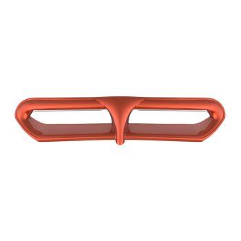 Orange Lava Batwing LED Vent Trim Insert For 14-Up Harley Street/ Electra Glide, Ultra & Tri-Glide