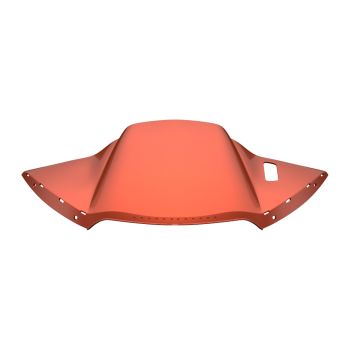 Advanblack Orange Lava Air Duct Fairing for Harley Road Glide 2015up