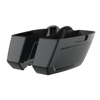 Iron Horse Metallic Holeshot Chopped Saddlebags Bottoms for '23.5-Up Harley Touring