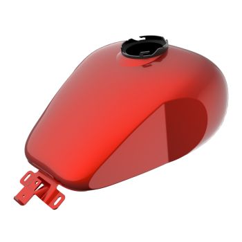 Whiskey Fire HOLESHOT performance bagger style tank for '09-'23 Harley Tourings