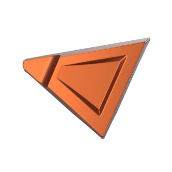 Scorched Orange Holeshot Performance Side Cover For Harley Touring