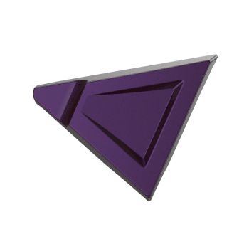 Hard Candy Mystic Purple Flake Holeshot Performance Side Cover For Harley Touring