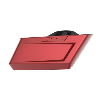 Ember Red Sunglo Holeshot Performance Saddlebag Bottom For Harley Touring