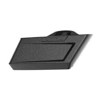 Raven Metallic Holeshot Performance Saddlebag Bottom For Harley Touring