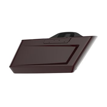Billiard Burgundy Holeshot Performance Saddlebag Bottom For Harley Touring