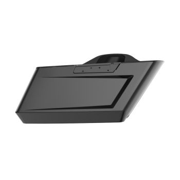 Black Quartz Holeshot Performance Saddlebag Bottom For Harley Touring