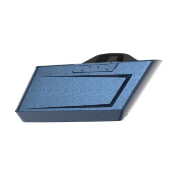 Cosmic Blue Pearl Holeshot Performance Saddlebag Bottom For Harley Touring