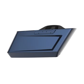 Midnight Blue Holeshot Performance Saddlebag Bottom For Harley Touring