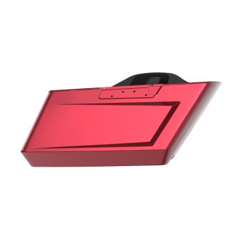 Velocity Red Sunglo Holeshot Performance Saddlebag Bottom For Harley Touring
