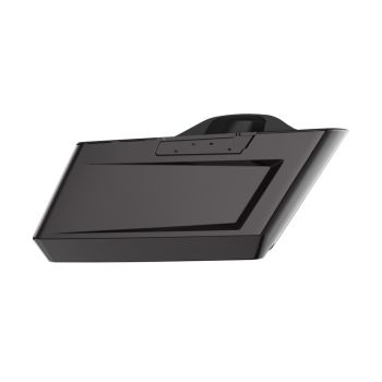 Blackened Cayenne Holeshot Performance Saddlebag Bottom For Harley Touring