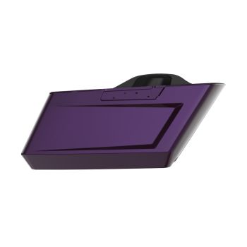 Hard Candy Mystic Purple Flake Holeshot Performance Saddlebag Bottom For Harley Touring