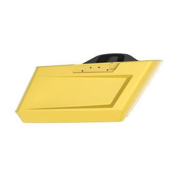Industrial Yellow Holeshot Performance Saddlebag Bottom For Harley Touring
