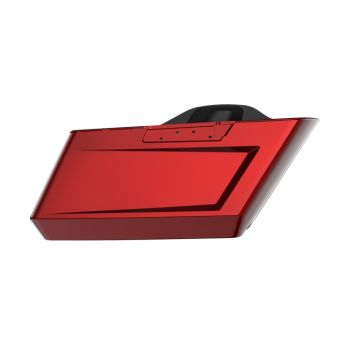Heirloom Red Fade Holeshot Performance Saddlebag Bottom For Harley Touring